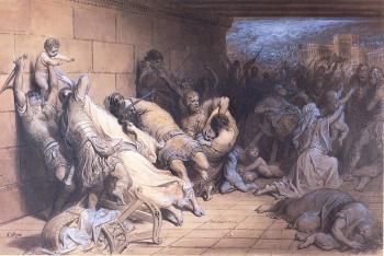 Paul Gustave Dore : The Martyrdom of the Holy Innocents